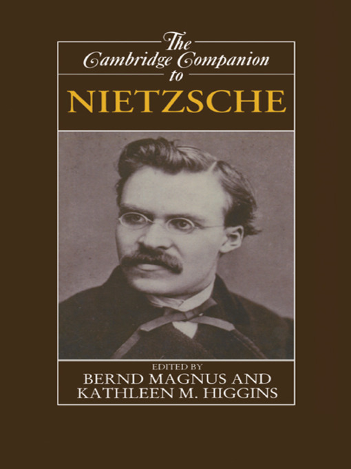 Title details for The Cambridge Companion to Nietzsche by Bernd Magnus - Available